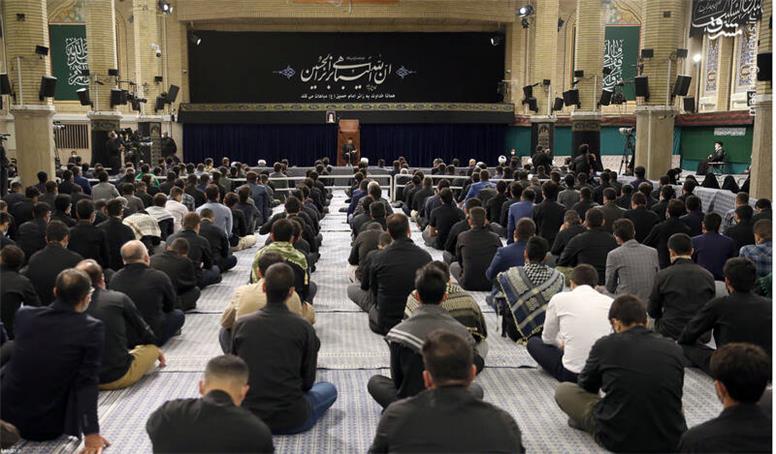 مراسم عزاداری اربعین حسینی در محضر رهبر معظم انقلاب +تصاویر