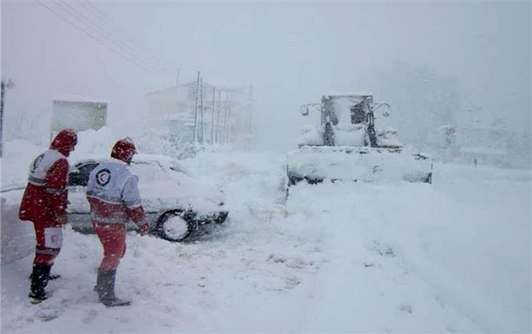 امدادرسانی به ده هزار نفر  در برف و کولاک +آمارهای تفکیکی