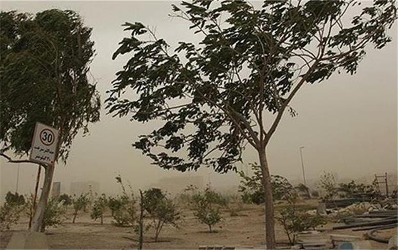 باد، باران و خاک در نقاط مختلف کشور