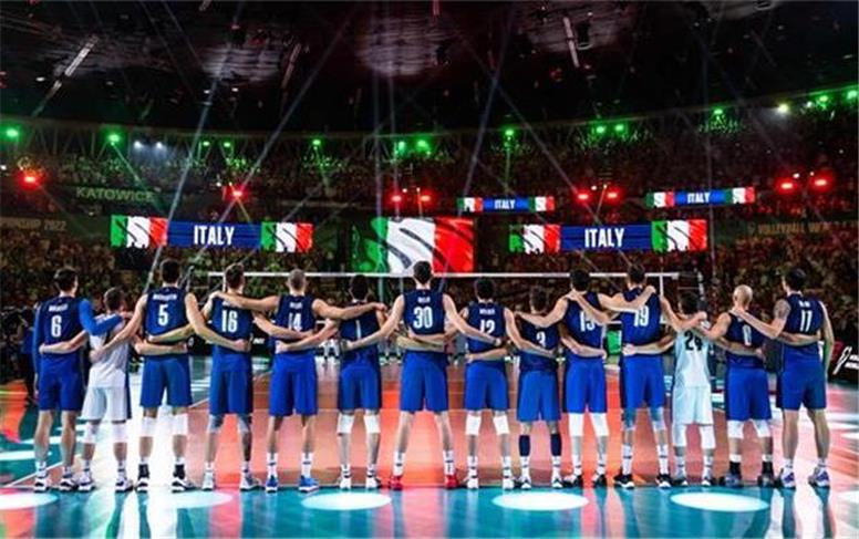 ایتالیا بر بام والیبال جهان ایستاد