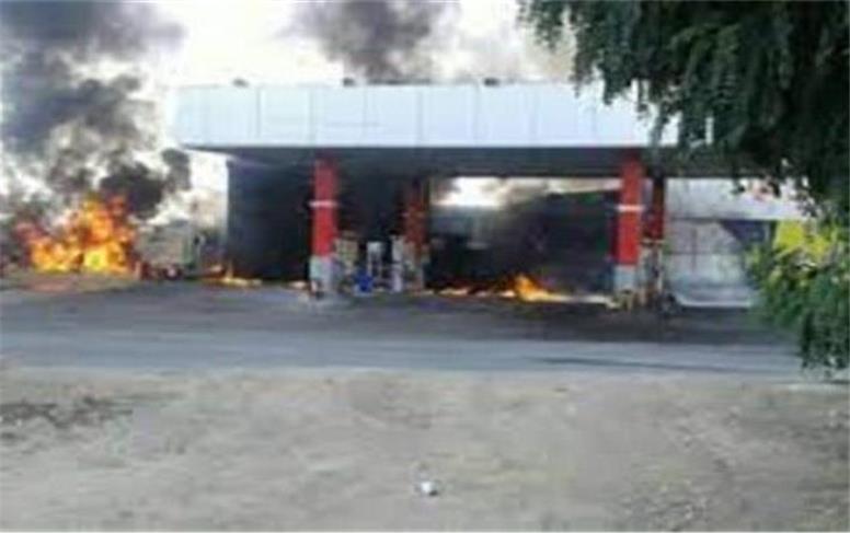 انفجار مرگبار در پمپ بنزین بمپور +جزئیات