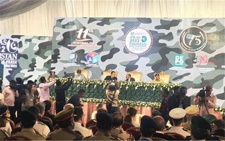 آغاز بزرگترین نمایشگاه تسلیحات پاکستان با حضور هیات نظامی ایران