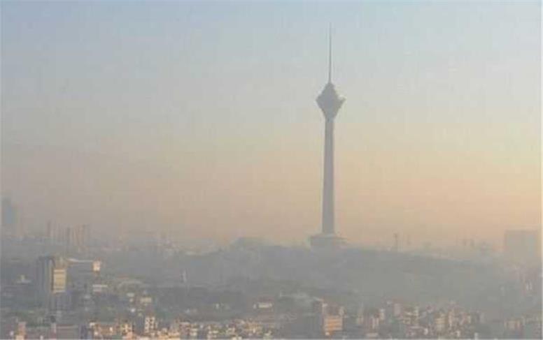 شاخص کیفیت هوای مناطق تهران: همه جا قرمز است +نقشه آلودگی