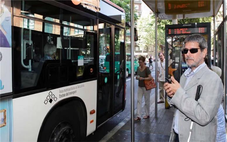 نرم‌افزاری برای کمک به نابینایان در استفاده از اتوبوس