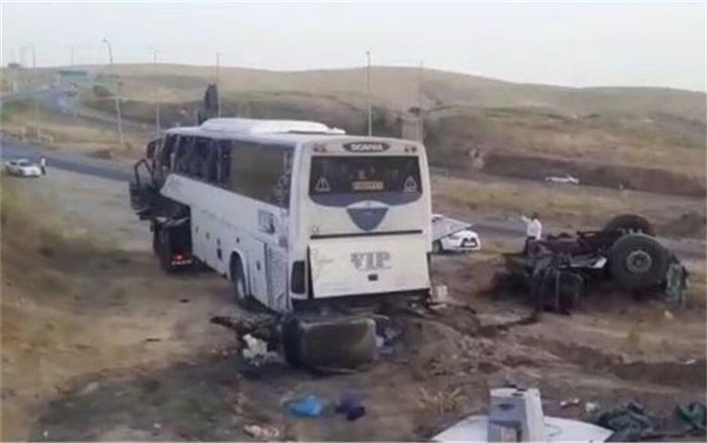 خبر تلخ از مرگ ۹ زائر ایرانی در دو تصادف جاده‌ای در عراق
