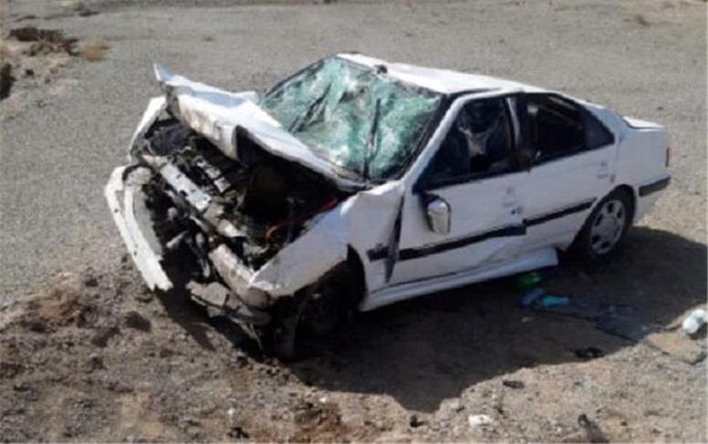 واژگونی پژو پارس در کرمان ۳ کشته و ۸ مصدوم برجا گذاشت