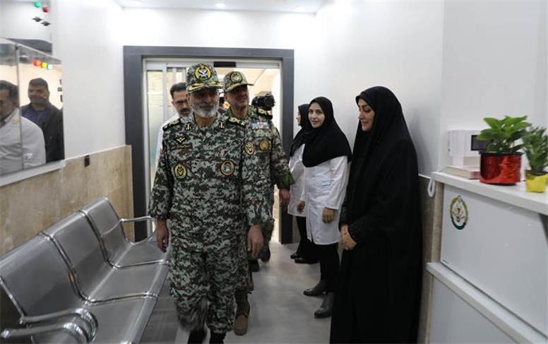 افتتاح درمانگاه فوق تخصصی شهدای پدافند ارتش