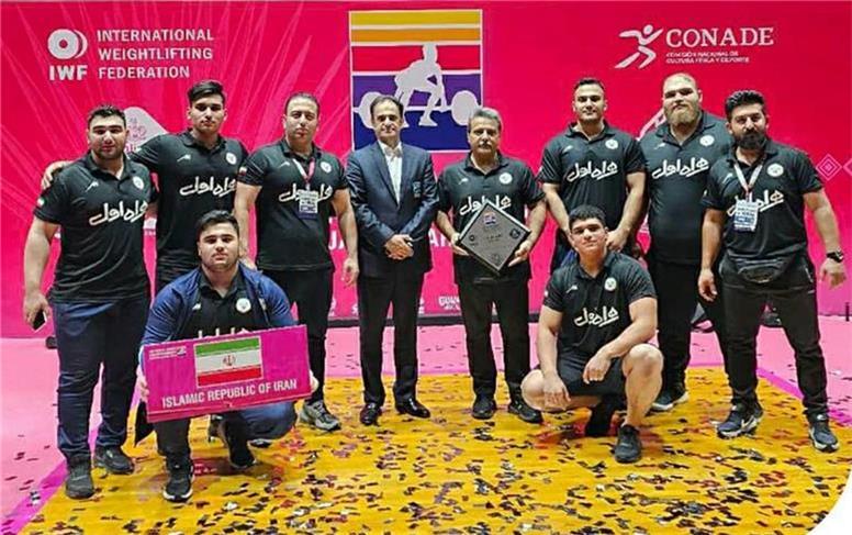 تیم وزنه‌برداری جوانان ایران با حمایت همراه اول قهرمان جهان شد