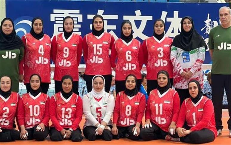 بانوان والیبال نشسته ایران برابر اسلوونی شکست خوردند