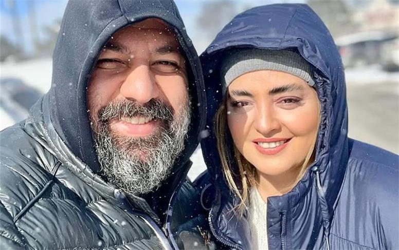 پست عاشقانه نرگس محمدی و علی اوجی