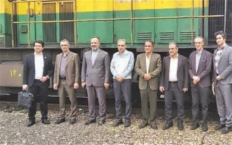 بازدید مدیران راه‌آهن جمهوری اسلامی ایران از فولاد مباركه