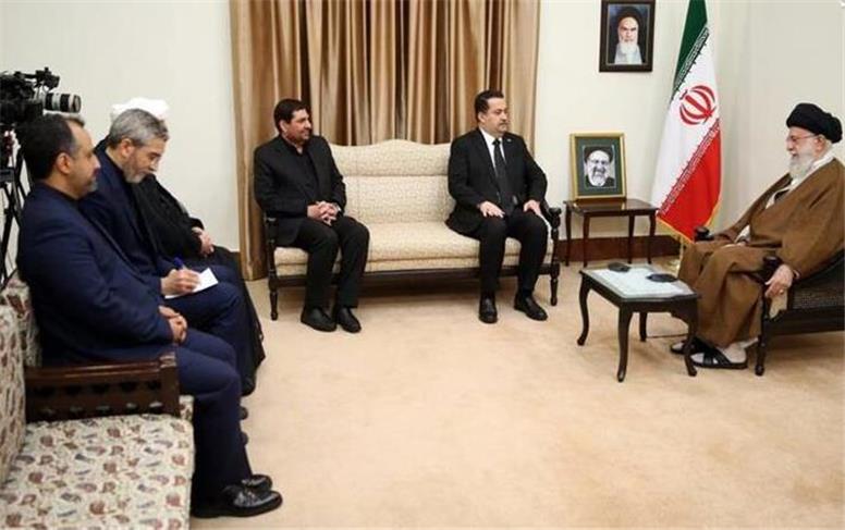 دیدار نخست‌وزیر عراق با رهبر انقلاب/ اعلام پیام تسلیت دولت و ملت عراق