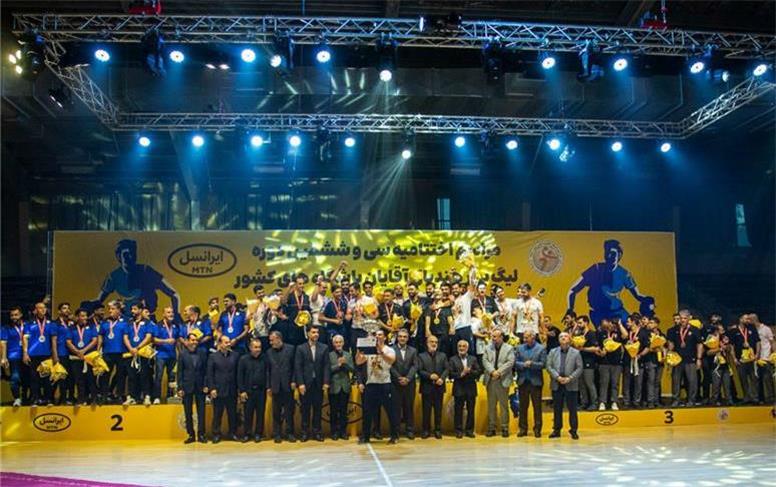 پایان لیگ برتر هندبال مردان با حمایت ایرانسل