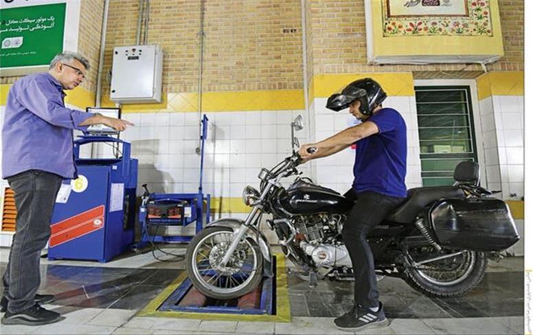 اجرای معاینه فنی رایگان موتورسیکلت‌ در پایتخت