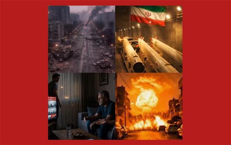 انیمیشنی از قدرت تخریب موشک‌های آخرالزمانی ایران