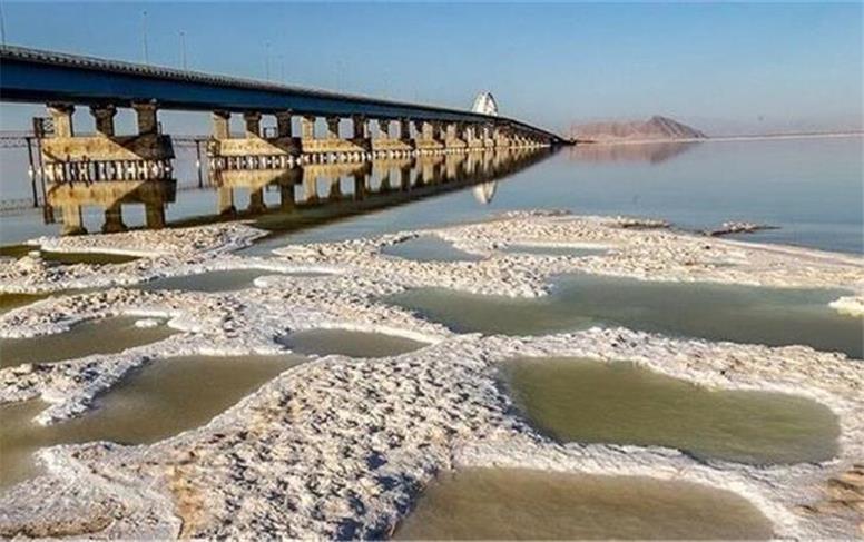 سطح آبگرفتگی دریاچه ارومیه به ۱۶ درصد رسید