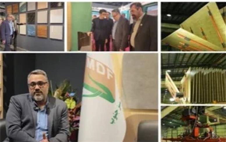تولید ام‌دی‌اف ۱۳ درصد فراتر از ظرفیت اسمی