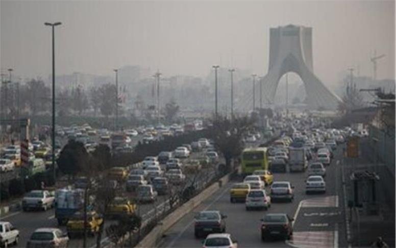 هوای تهران در وضعیت قرمز