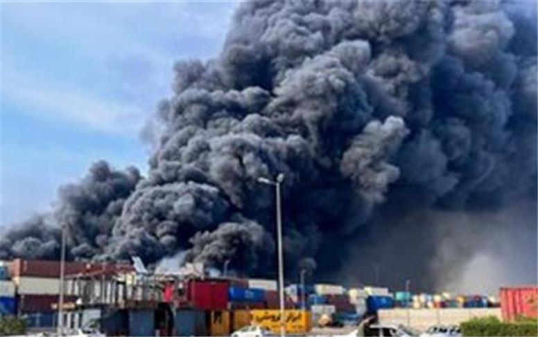 آخرین وضعیت آتش‌سوزی بندرعباس