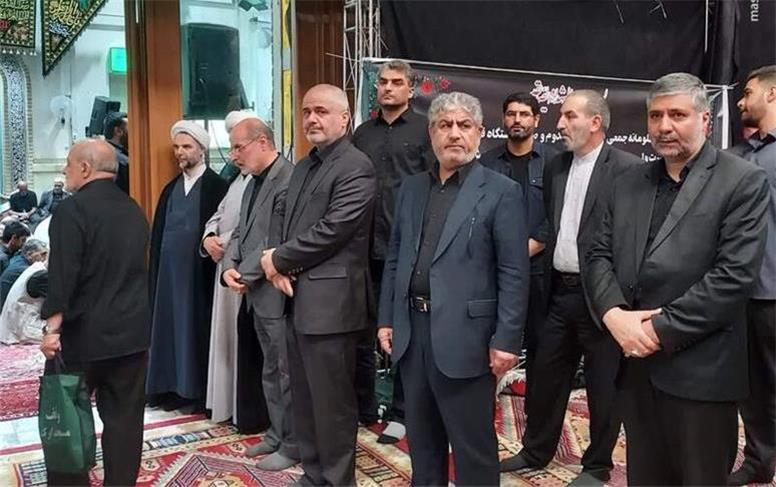 گزارشی از گرامیداشت شهدای حمله رژیم صهیونی به ندامتگاه اوین در مسجد ارگ تهران