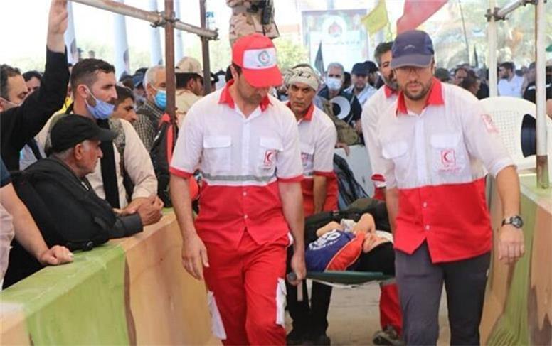 ورود نخستین اتوبوس آمبولانس حامل مصدومان از نجف