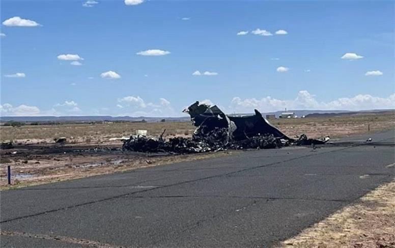 سقوط هواپیمای آمریکایی خبرساز شد