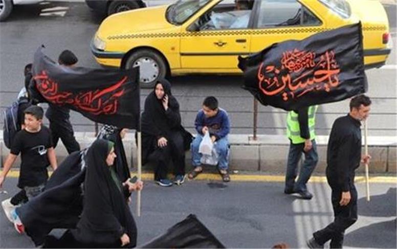 خدمات رایگان تاکسی‌های تهران به جاماندگان پیاده‌روی اربعین حسینی تهران