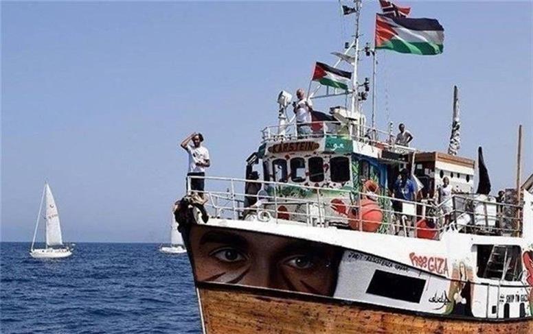 جزئیاتی از حمله پهبادی به یک کشتی از ناوگان شکستن حصر غزه