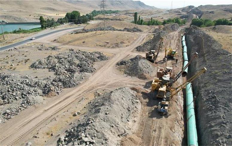 آب طالقان تا سه ماه آینده به تهران می‌آید