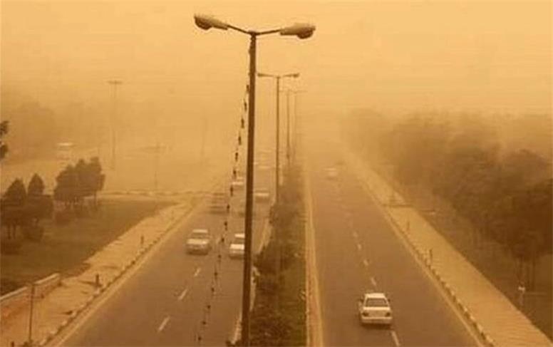 ورود توده عظیم گردوخاک از ترکمنستان به ایران