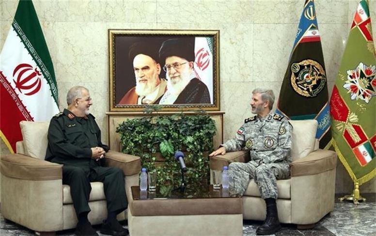 دیدار مهم فرماندهان کل سپاه و ارتش