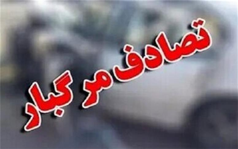 برخورد مرگبار پژو با گاردریل در بزرگراه همت