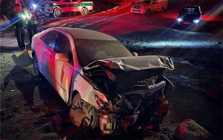 برخورد شدید تویوتا و پژو در محور بجنورد به شیروان/ ۹ نفر مصدوم شدند