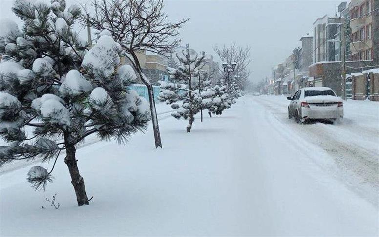 برف این مناطق را سفیدپوش می‌کند