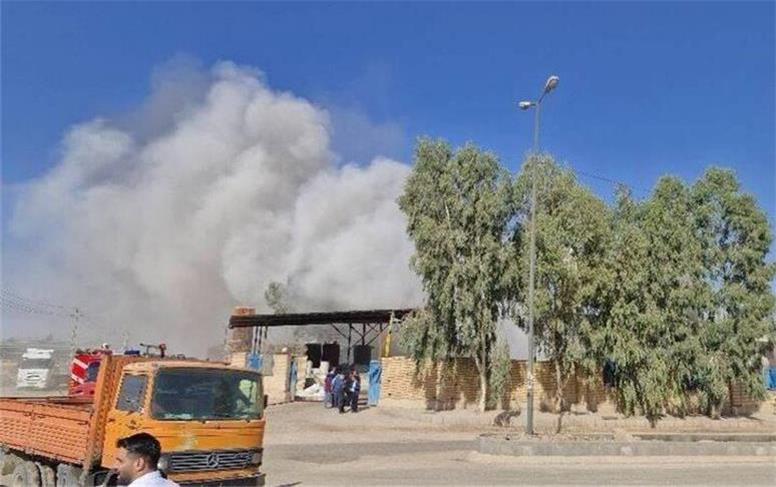 آتش‌سوزی شرکت پالایش نفت ایوانکی