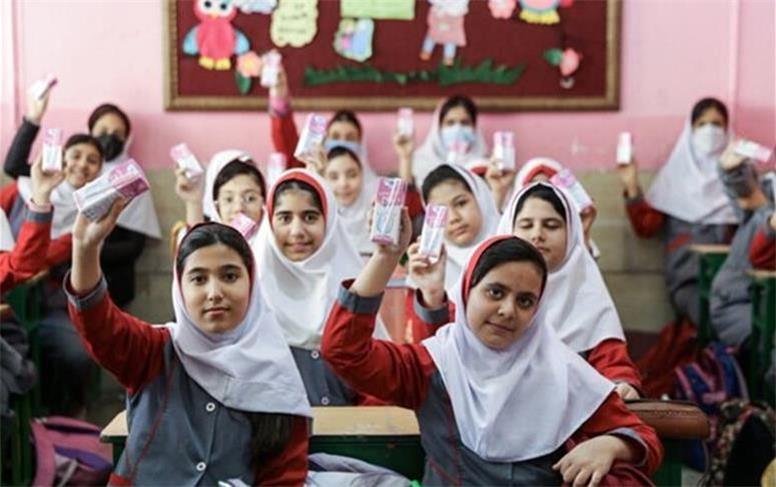 شرایط توزیع شیر در مدارس کشور