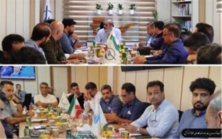 تأکید بر ارتقای ایمنی و توسعه تجهیزات در نشست مشترک بنادر کیش و شرکت‌های نفتی