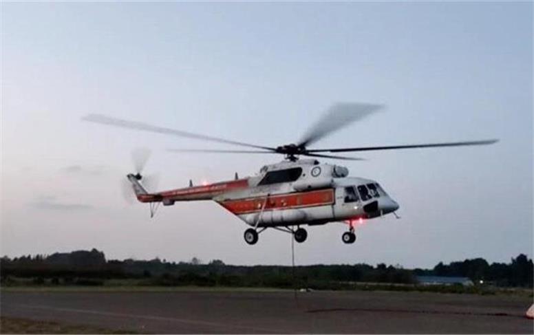 12 سورتی پرواز برای خاموش کردن شعله‌های جنگل‌های الیت چالوس