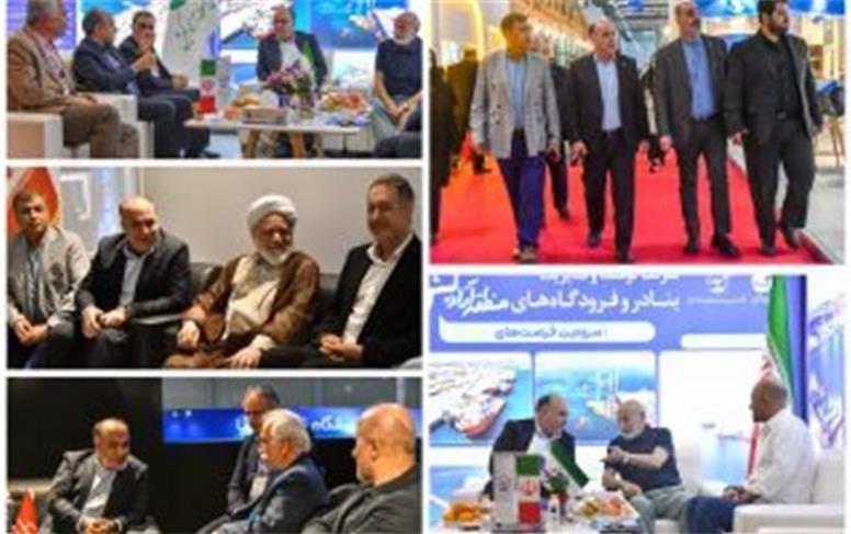 تعاملات سازنده و نشست‌های هدفمند در روز دوم حضور شرکت توسعه و مدیریت بنادر و فرودگاه‌های کیش در نمایشگاه صنایع دریایی