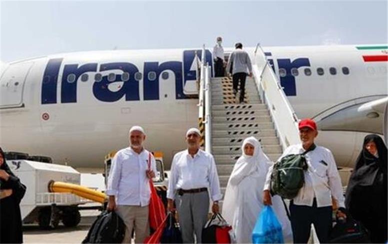 بازگشت حجاج از دوشنبه