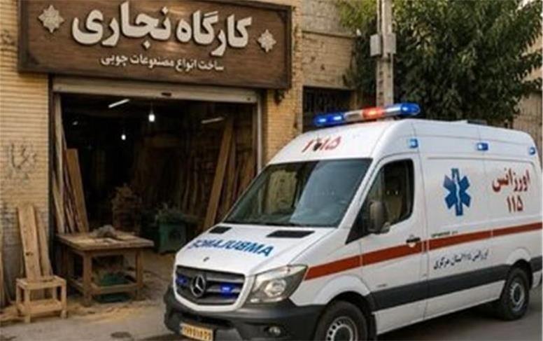 قطع انگشتان دست یک کارگر ۳۳ساله در حین انجام کار