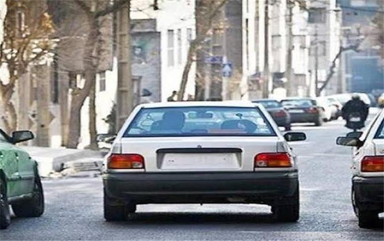 برخورد پلیس با خودرو‌های بدون پلاک