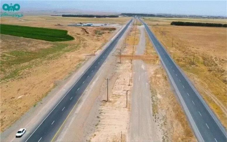 افزایش ایمنی جاده‌ها؛ تجربه موفق فولاد سنگان در شرق کشور