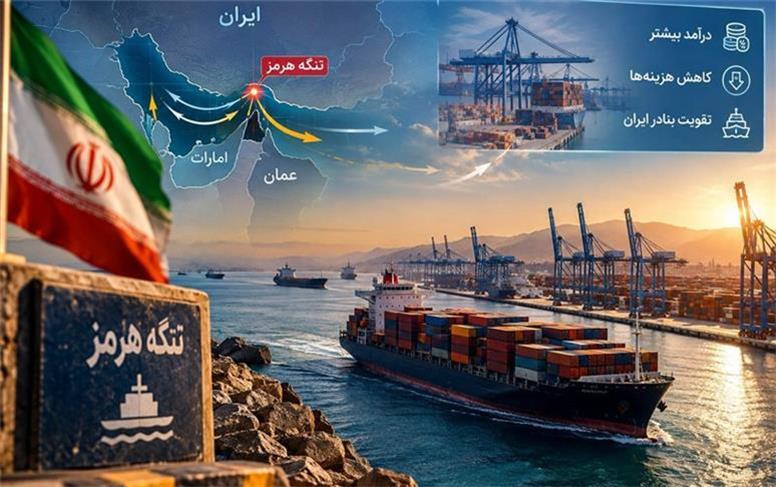 تغییرمسیر تجارت در هرمز؛ مزیت صدها میلیارد دلاری امارات به ایران می‌رسد؟