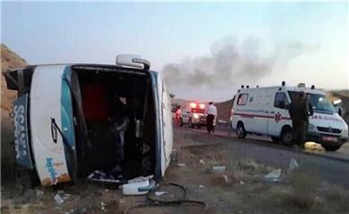 تصادف دو اتوبوس در محدوده ترمینال فرودگاه امام (ره)/ ۴۳  نفر مصدوم شدند