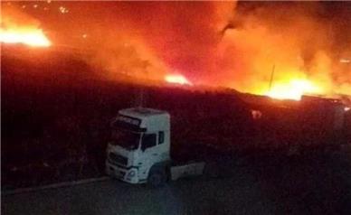 جزئیاتی از حمله پهپادی به ۳ کامیون ایران در مرز سوریه