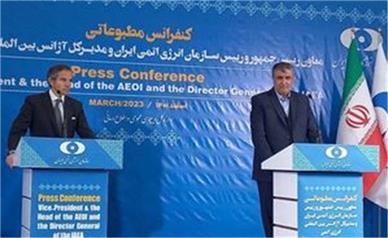 خبرهای جدید از توافق گروسی و رئیس سازمان انرژی اتمی ایران