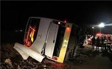 مرگ ده نفر در واژگونی مرگبار یک دستگاه اتوبوس در لرستان