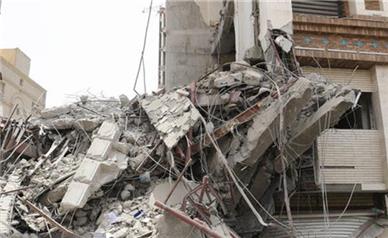فیلم/ تخریب ساختمان بر اثر انفجار مواد محترقه در بروجرد