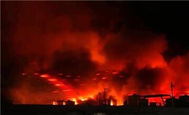 جزئیات آتش‌سوزی بازاری در اربیل